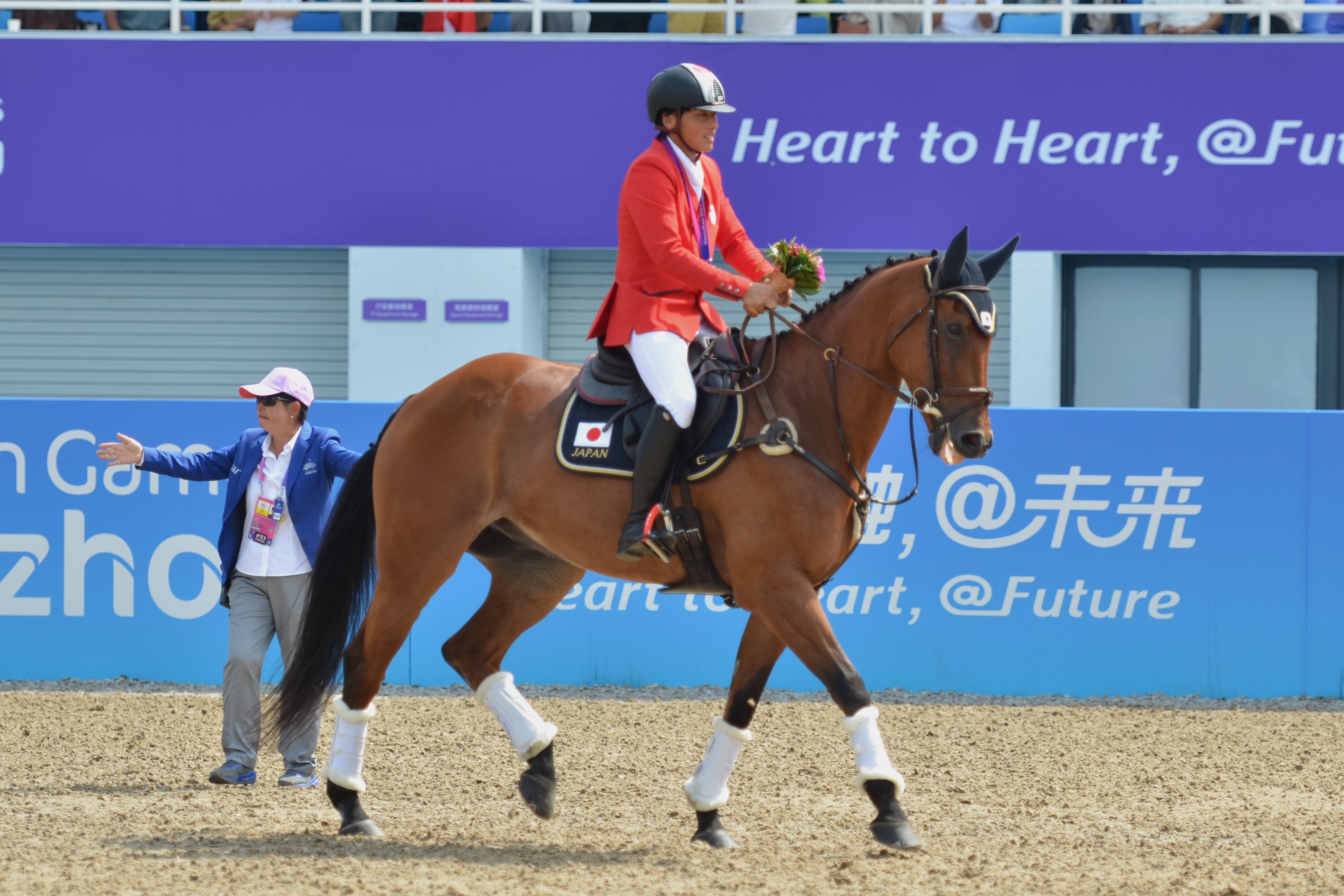 杭州アジア大会》10月2日レポート 公益社団法人 日本馬術連盟 《Japan